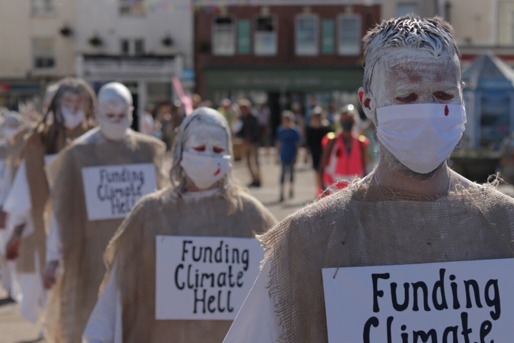 XR Protests at the G7