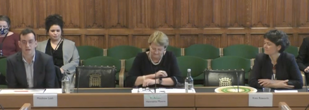 Environmental Audit Committee Inquiry on Aligning the UK’s economic goals with environmental sustainability: Part 2 – 2 March 2022
